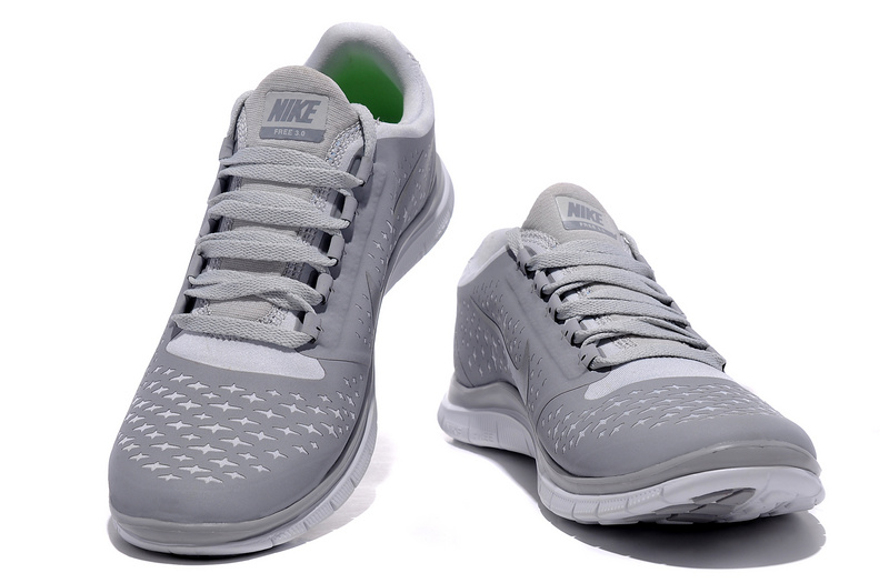 Hot Nike Free3.0 Men Shoes Gray